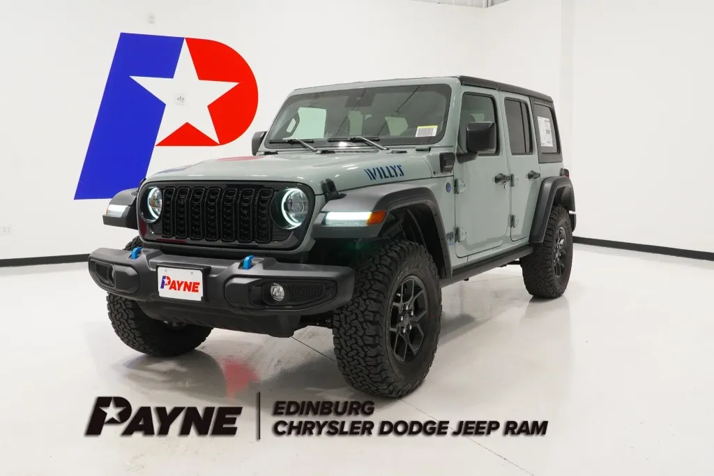 2024 Jeep Wrangler 4xe Willys Edinburg Texas 18967